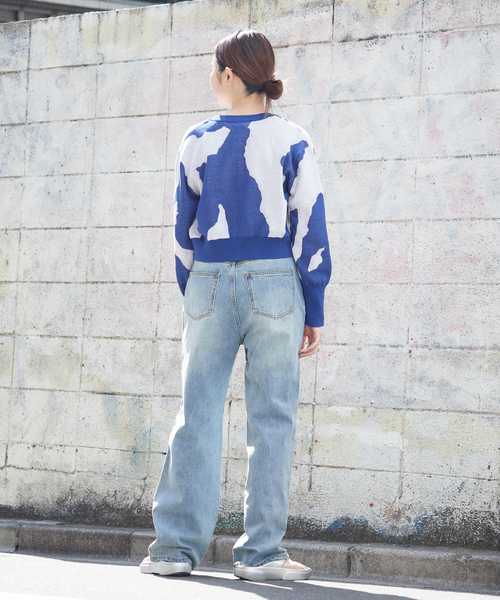 Oriens JOURNAL STANDARD(オリエンス ジャーナルスタンダード)の「JQショートカーディガン(カーディガン/ボレロ・レディース・ベージュ/ブルー・FREE)」の14枚目の写真