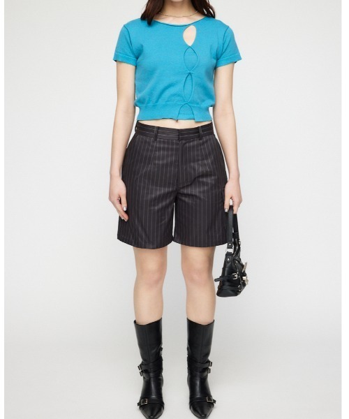 LAGUA GEM(ラグアジェム)の「2PIECE MELANGE ニット(Tシャツ/カットソー・レディース・カーキ/ブルー/グレー・FREE)」の5枚目の写真