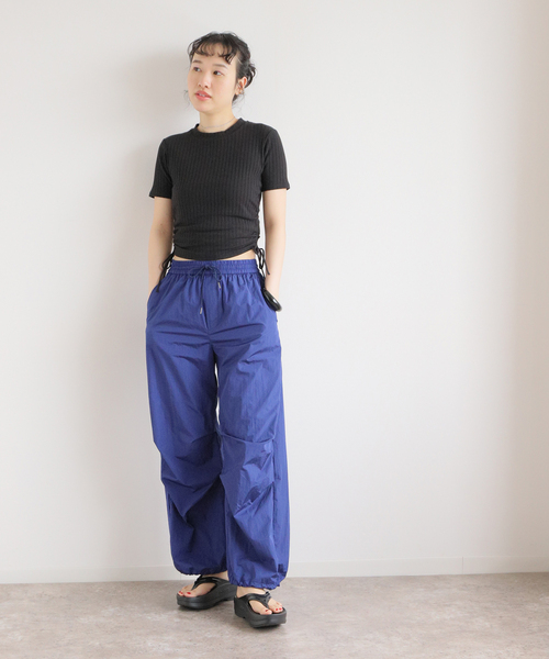 JOINT WORKS(ジョイントワークス)の「【Calvin Klein Jeans / カルバン クライン ジーンズ】 A-SS FASHION Y2K RIB(Tシャツ/カットソー・レディース・ブラック・SMALL)」の10枚目の写真