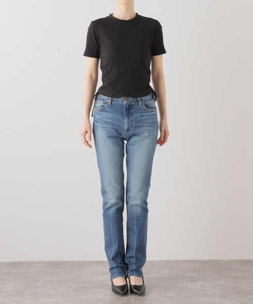 JOINT WORKS(ジョイントワークス)の「【Calvin Klein Jeans / カルバン クライン ジーンズ】 A-SS FASHION Y2K RIB(Tシャツ/カットソー・レディース・ブラック・SMALL)」の16枚目の写真