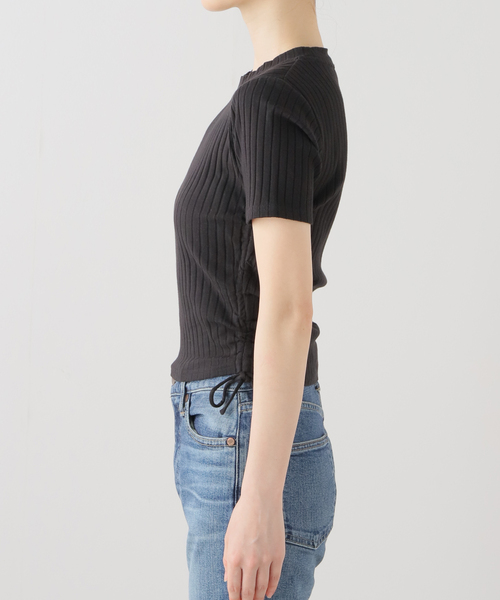JOINT WORKS(ジョイントワークス)の「【Calvin Klein Jeans / カルバン クライン ジーンズ】 A-SS FASHION Y2K RIB(Tシャツ/カットソー・レディース・ブラック・SMALL)」の18枚目の写真