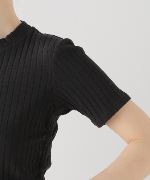 JOINT WORKS(ジョイントワークス)の「【Calvin Klein Jeans / カルバン クライン ジーンズ】 A-SS FASHION Y2K RIB(Tシャツ/カットソー・レディース・ブラック・SMALL)」の22枚目の写真