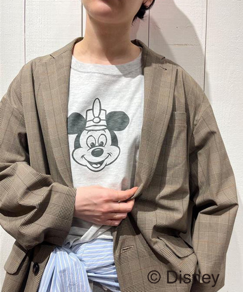 journal standard luxe MICKEY/Tシャツ グレー JOURNAL STANDARD LUXE(ジャーナルスタンダード ラックス)の