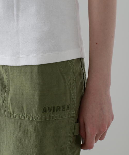 AVIREX（アヴィレックス）の「《直営店限定》ONE POINT PRINT TANK TOPS/ワンポイントプリント タンクトップ（タンクトップ・レディース・ブラック/ホワイト系2・S/M）」の19枚目の写真