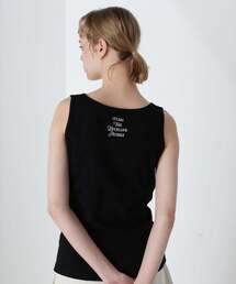 《直営店限定》ONE POINT PRINT TANK TOPS/ワンポイントプリント タンクトップ