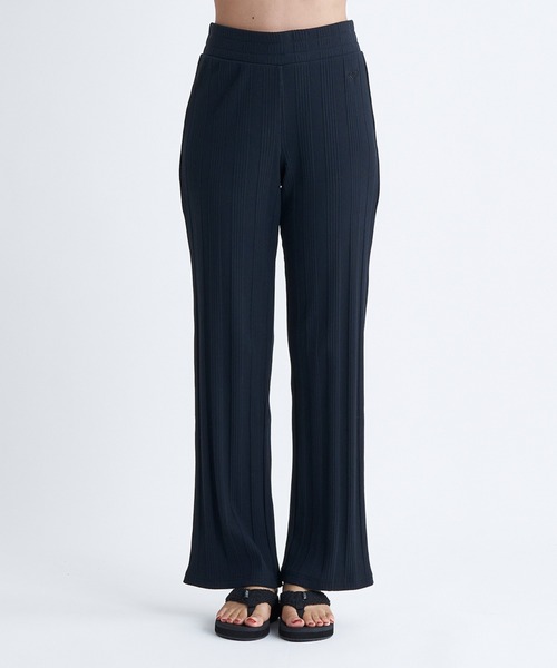 ROXY（ロキシー）の「AZUL PANTS/ロキシーウエストゴムリラックスロングフレアパンツ（その他パンツ・レディース・カーキ/ブラック/ターコイズブルー・MEDIUM/LARGE/SMALL）」の14枚目の写真