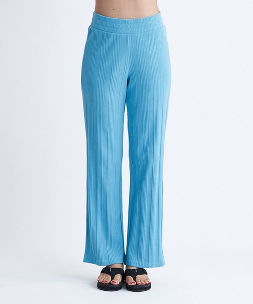 ROXY（ロキシー）の「AZUL PANTS/ロキシーウエストゴムリラックスロングフレアパンツ（その他パンツ・レディース・カーキ/ブラック/ターコイズブルー・MEDIUM/LARGE/SMALL）」の10枚目の写真