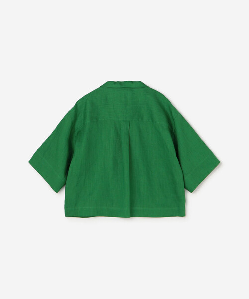 LE GLAZIK（ルグラジック）の「LE GLAZIK | リネン オープンカラー半袖