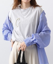 Eglantine パール付カットソー