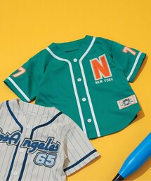 ベースボールシャツ」に該当するグリーン・カーキ/緑色系の