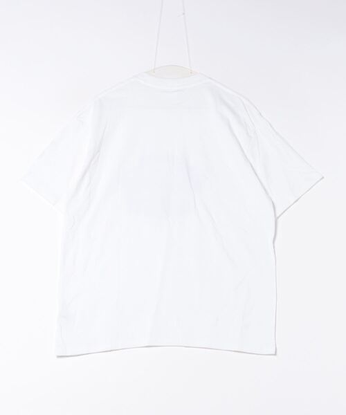 SHEENA(シーナ)の「ヴィンテージライクロゴオーバーサイズTシャツ(Tシャツ/カットソー・レディース・グレー/ホワイト・M)」の3枚目の写真