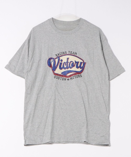 SHEENA(シーナ)の「ヴィンテージライクロゴオーバーサイズTシャツ(Tシャツ/カットソー・レディース・グレー/ホワイト・M)」の14枚目の写真
