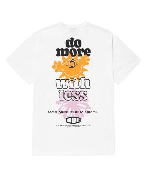 MAXIMIZE TEE / HUF ハフ プリント Tシャツ 半袖（Tシャツ/カットソー）｜HUF（ハフ）