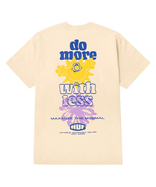 MAXIMIZE TEE / HUF ハフ プリント Tシャツ 半袖（Tシャツ/カットソー）｜HUF（ハフ）