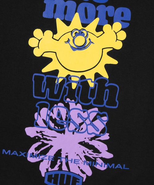 MAXIMIZE TEE / HUF ハフ プリント Tシャツ 半袖（Tシャツ/カットソー）｜HUF（ハフ）