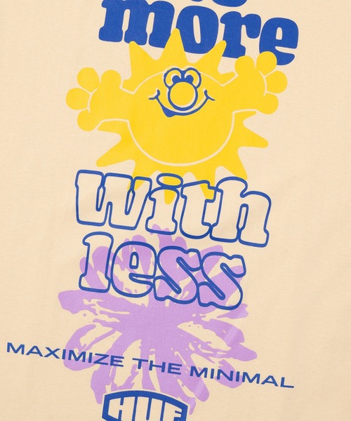 MAXIMIZE TEE / HUF ハフ プリント Tシャツ 半袖（Tシャツ/カットソー）｜HUF（ハフ）