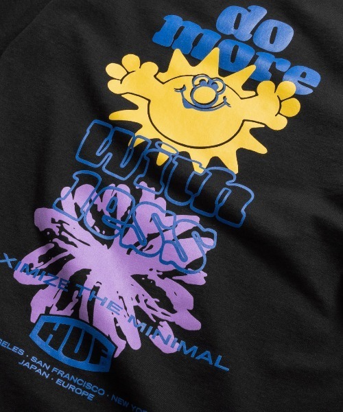 MAXIMIZE TEE / HUF ハフ プリント Tシャツ 半袖（Tシャツ/カットソー）｜HUF（ハフ）