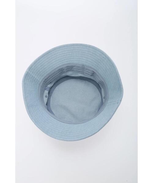 Green　Parks（グリーンパークス）の「ムジークタイガー/刺しゅうバケットハット（ハット・レディース・ブラック/ライトインディゴブルー・FREE）」の6枚目の写真