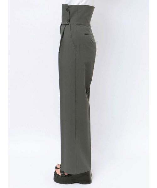 MURUA（ムルーア）の「【SET UP対応】ウエストフォルドセンタープレスパンツ（その他パンツ・レディース・ブルー/ダークグレー/ブラウン・1/2）」の18枚目の写真