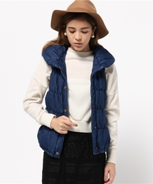 VENCEEXCHANGE | カットデニム中綿ベスト             (ダウンベスト)