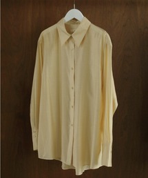 anuke | Sheer Satin Shirts(シャツ/ブラウス)