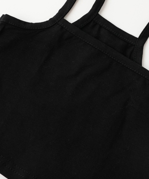 URBAN CHERRY（アーバンチェリー）の「クロップドキャミソールインナー（キャミソール・キッズ・ホワイト/グリーン/ピンク/ブラック・150cm/140cm/110cm/120cm/130cm）」の11枚目の写真