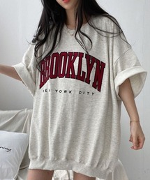 LAC-VERT（ラック・ヴェール）の「BROOKLYN オーバープリントTシャツ（Tシャツ/カットソー）」