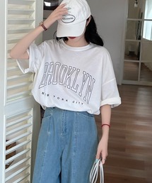 BROOKLYN オーバープリントTシャツ