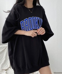 LAC-VERT（ラック・ヴェール）の「BROOKLYN オーバープリントTシャツ（Tシャツ/カットソー）」
