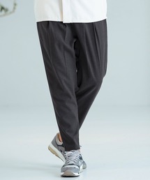 mp12511-Brushed Viscose Drape Fabric Tapered Pants テーパードパンツ