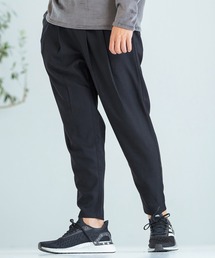 mp12511-Brushed Viscose Drape Fabric Tapered Pants テーパードパンツ