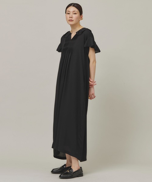 emmi 【0】ゆったり ロングワンピース 袖バルーン コクーン カレンソロジー 楽天市場】ワンピース 秋 レディース 長袖 コクーンワンピース