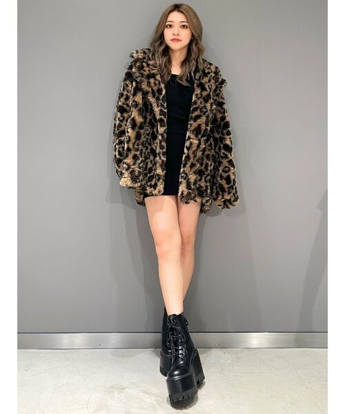 GYDA（ジェイダ）の「WEDGE SOLEワークブーツ（ブーツ・レディース・ブラック・SMALL/MEDIUM/LARGE）」の4枚目の写真