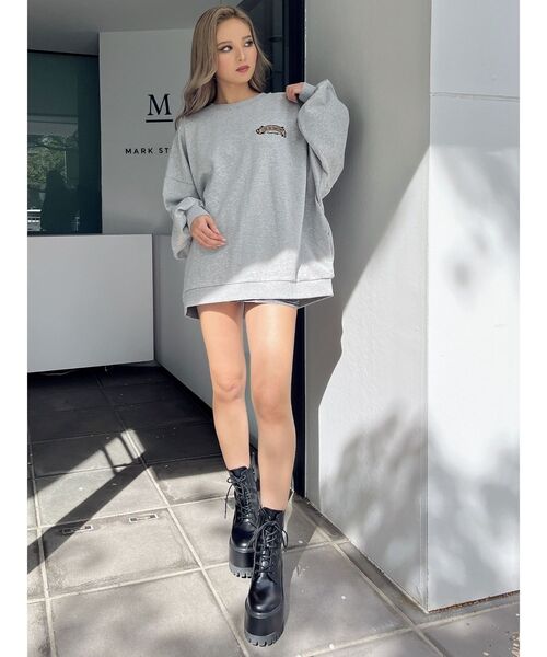 GYDA（ジェイダ）の「WEDGE SOLEワークブーツ（ブーツ・レディース・ブラック・SMALL/MEDIUM/LARGE）」の8枚目の写真