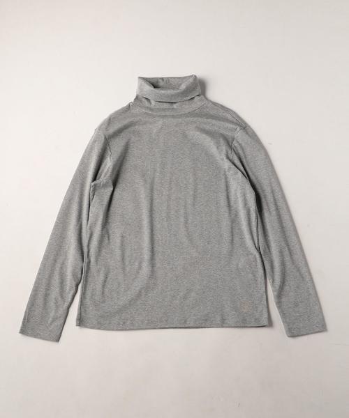 UNITED ARROWS(ユナイテッドアローズ)の「<BOW&ARROWS(ボウ アンド アローズ)> ベーシック タートルネック(Tシャツ/カットソー・メンズ・グレー/ブラック/ホワイト・LARGE/SMALL/MEDIUM)」の1枚目の写真