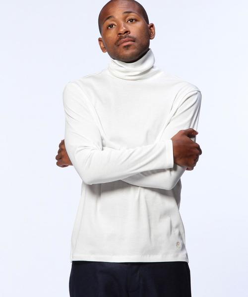 UNITED ARROWS(ユナイテッドアローズ)の「<BOW&ARROWS(ボウ アンド アローズ)> ベーシック タートルネック(Tシャツ/カットソー・メンズ・グレー/ブラック/ホワイト・LARGE/SMALL/MEDIUM)」の11枚目の写真