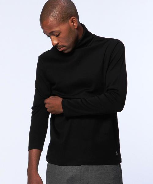 UNITED ARROWS(ユナイテッドアローズ)の「<BOW&ARROWS(ボウ アンド アローズ)> ベーシック タートルネック(Tシャツ/カットソー・メンズ・グレー/ブラック/ホワイト・LARGE/SMALL/MEDIUM)」の5枚目の写真