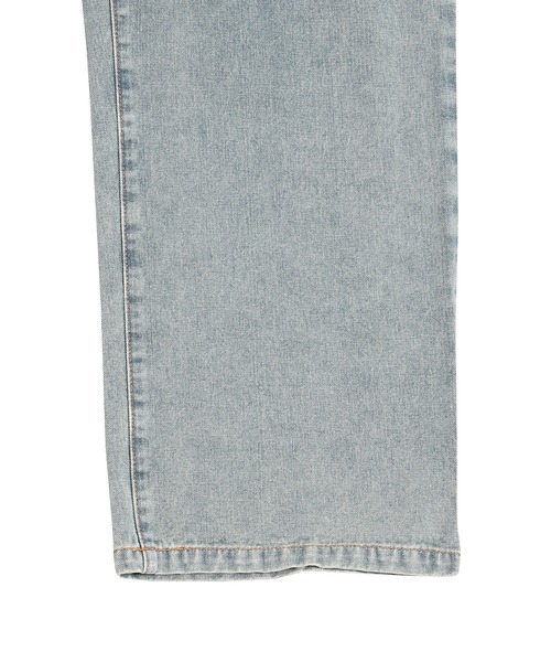 PUNYUS（プニュズ）の「バックポケット刺繍デニムバギーパンツ（デニムパンツ・レディース・ブルー系その他・1/2/3/4）」の20枚目の写真