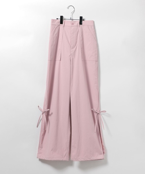 セール】サイドオープンパラシュートパンツ/AND YUA ANY/131416