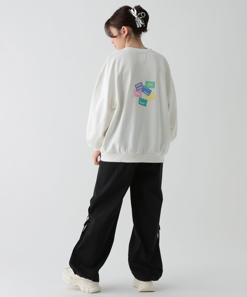 yanplaboar解 セール】サイドオープンパラシュートパンツ/AND YUA ANY/131416