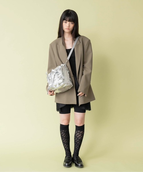 Casselini(キャセリーニ)リボン巾着ショルダー（ショルダー