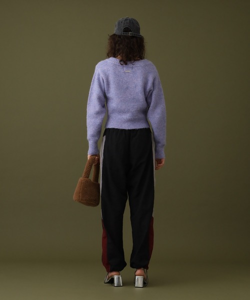 【セール】クロップドVネックセーター（ニット/セーター）｜DISPATCHER NO.8（ディスパッチャーナンバーエイト）