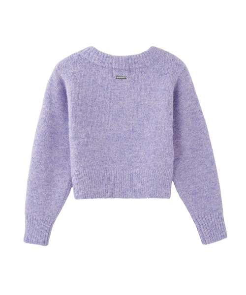 【セール】クロップドVネックセーター（ニット/セーター）｜DISPATCHER NO.8（ディスパッチャーナンバーエイト）