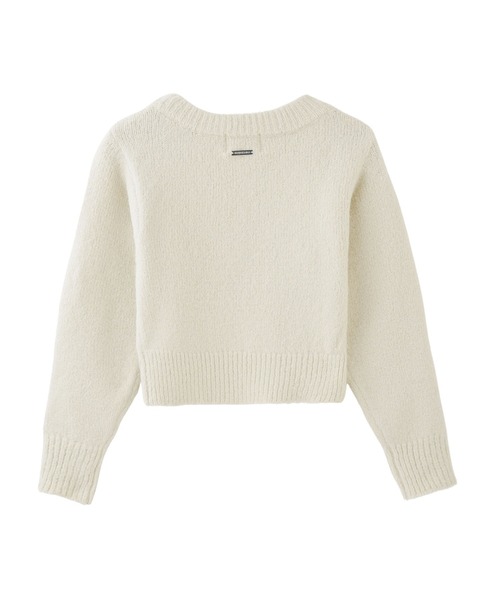 【セール】クロップドVネックセーター（ニット/セーター）｜DISPATCHER NO.8（ディスパッチャーナンバーエイト）