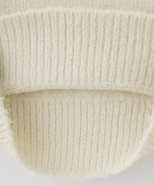 【セール】クロップドVネックセーター（ニット/セーター）｜DISPATCHER NO.8（ディスパッチャーナンバーエイト）