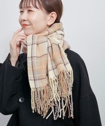 ROPE' PICNIC | 【Peter MacArthur/ピーターマッカーサー】ウール混チェックストール(ストール/ショール)