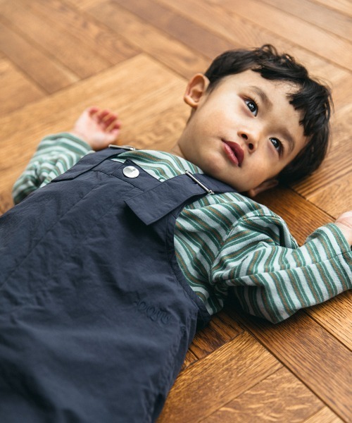 ooju（オージュ）の「【ooju】ナイロンサロペット（サロペット/オーバーオール・キッズ・カーキ/ネイビー・1/2/3）」の19枚目の写真