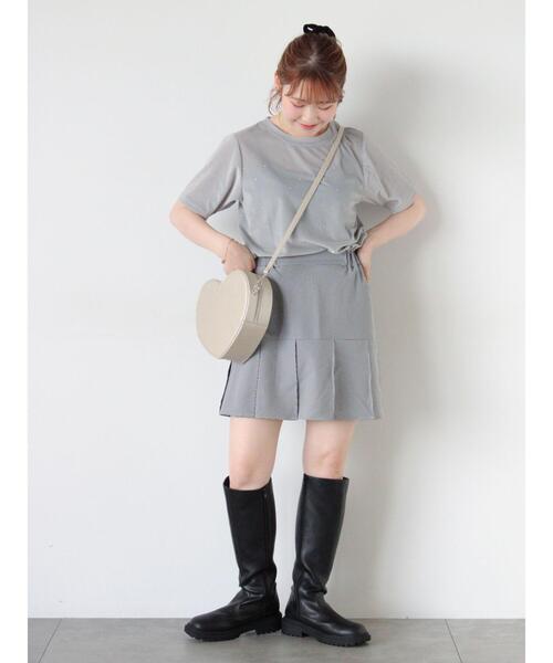 ehka sopo（エヘカソポ）の「ロングブーツ（ブーツ・レディース・ブラック/ブラウン・L/M）」の9枚目の写真