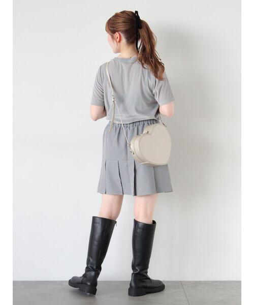 ehka sopo（エヘカソポ）の「ロングブーツ（ブーツ・レディース・ブラック/ブラウン・L/M）」の10枚目の写真