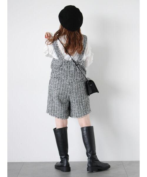 ehka sopo（エヘカソポ）の「ロングブーツ（ブーツ・レディース・ブラック/ブラウン・L/M）」の17枚目の写真